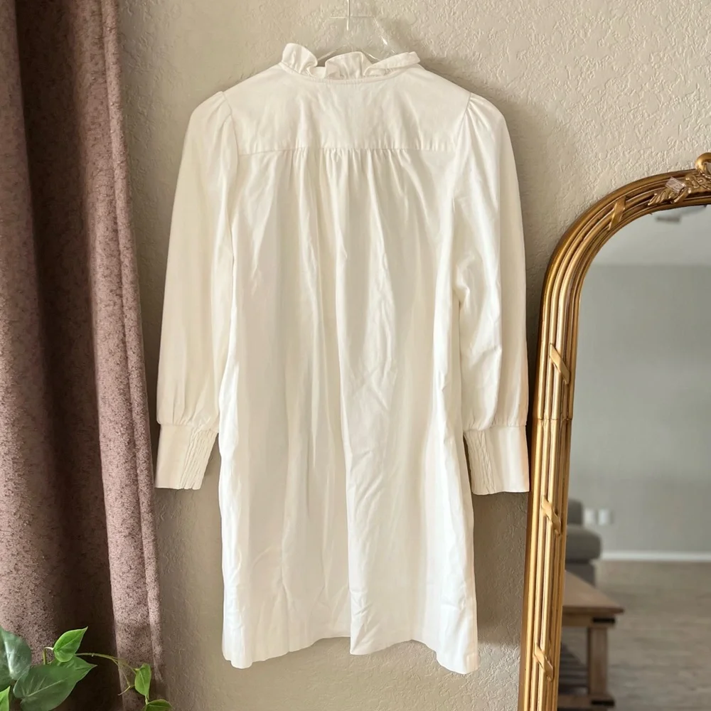 Pomander Place White Button-Down Dress - Picture 2 of 10